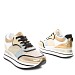Champagne tenisice s platformom X3712G
