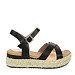 Crne sandale s platformom HY1381G