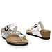 Srebrne sandale s petom D17-6S