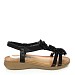 Crne sandale 2L17-P7058-01G