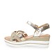Zlatne sandale s petom X6-Z7668-07T