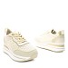 Beige tenisice s platformom 85-709S