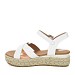 Bijele sandale s platformom HY1381G