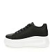 Crne tenisice s platformom LA819G