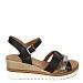 Crne sandale s punom petom HA1705S