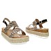 Crne sandale s platformom GH-809G