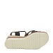 Crne sandale s punom petom HA1705S