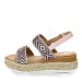 Roze sandale s platformom GH-809G