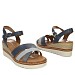 Plave sandale s punom petom HA1705S
