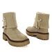 Khaki podstavljene gležnjače AX23229-01T