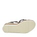 Plave sandale s punom petom HA1705S