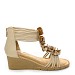 Beige sandale s petom S060288S