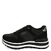 Crne tenisice s platformom 255014-1T