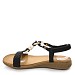 Crne sandale 1636S
