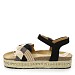 Crne sandale s platformom X6-P1056-03T