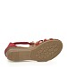 Crvene sandale s punom petom Y2331S