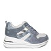Plave tenisice s punom petom 23F559-1T