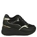 Crne tenisice s punom petom 830T