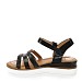 Crne sandale 3906G