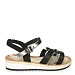 Crne sandale 2P-20241G