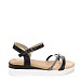 Crne sandale J870T