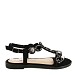 Crne sandale 7079-PLG