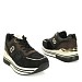 Crne tenisice s platformom 85-1019G