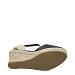 Crne espadrile s punom petom MS19107G