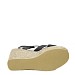 Crne sandale s punom petom A755G