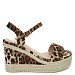 Leopard sandale s punom petom Z1970-19T