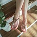 Khaki sandale V17-P3686-3T
