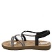 Crne sandale 7051-PLG