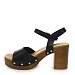 Crne sandale s petom MS29009G