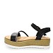Crne sandale s platformom X6-P1698-57S