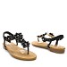 Crne sandale S060308S