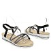 Crne sandale 7096-PLG
