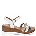 Bijele sandale s punom petom Z7693-08T