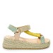 Beige sandale s platformom X6B-M7251-07T