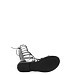 Crne gladijatorke K8872S