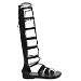 Crne gladijatorke K8872S
