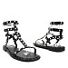 Crne gladijatorke T6P1127-20T