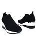 Crne tenisice na petu CT8793T