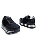 Crne tenisice s platformom G0115S