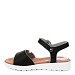Crne sandale 014T