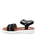 Crne sandale 015T