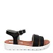Crne sandale 015T