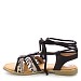 Crne sandale 5306S