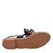 Crne sandale AE102S