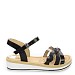 Crne sandale H092T