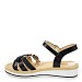 Crne sandale H092T